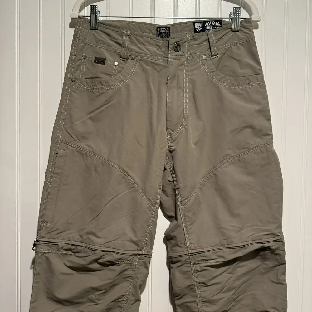 Kuhl Liberator Convertible Pants Tan Mens 30/30